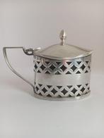 Late 19th Century - Pot - .925 zilver - Zilveren Mosterdpot, Antiek en Kunst