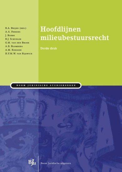 Hoofdlijnen milieubestuursrecht | 9789462901018, Boeken, Studieboeken en Cursussen, Verzenden