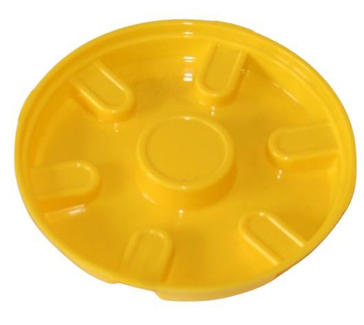 Rolly Toys Onderdeel: Wieldop Geel 96x96x13mm (Traptrekkers), Kinderen en Baby's, Speelgoed | Buiten | Voertuigen en Loopfietsen