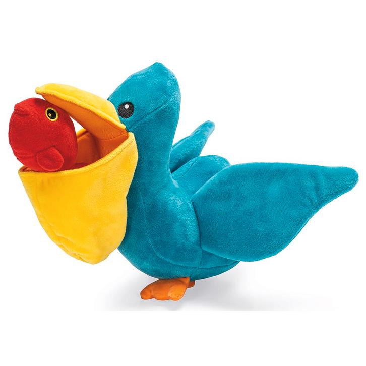 Honden knuffel Pelikaan, wit, Dieren en Toebehoren, Honden-accessoires, Verzenden