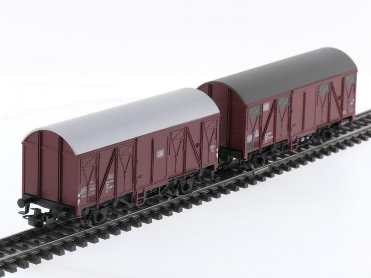 Schaal H0 Märklin 4410 en 46274 Gesloten Goederen Set Van.., Hobby en Vrije tijd, Modeltreinen | H0, Overige typen, Zo goed als nieuw