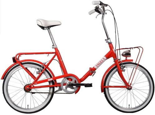 Vouwfiets ANGELA 20 FW Rood, Fietsen en Brommers, Fietsen | Vouwfietsen, Nieuw, Verzenden