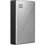 WD My Passport Ultra 4 TB, USB-C, Zilver, Verzenden, Zo goed als nieuw