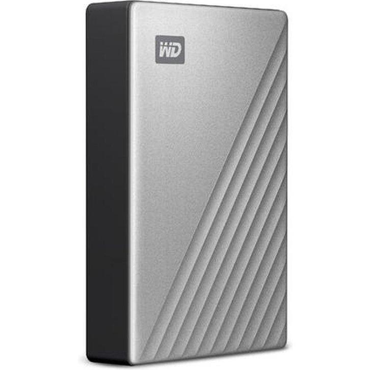 WD My Passport Ultra 4 TB, USB-C, Zilver, Computers en Software, Harde schijven, Verzenden