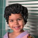 Douchemuts Kind / Shower cap voor kinderen - Zwart Gouden St, Nieuw, Ophalen of Verzenden