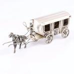 Schoonhoven 1975 - Miniatuur Koets - Beeldje - .835 zilver