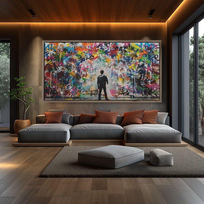 Dine Chanima - (XXL) Giant Layers of Street Legends, Antiek en Kunst, Kunst | Designobjecten