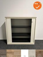Roldeurkast - Ahrend - 120x120x45cm - wit met metalen roldeu, Zakelijke goederen, Kantoor en Winkelinrichting | Kantoormeubilair en Inrichting