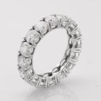 Zonder Minimumprijs - Ring - 14 karaat Witgoud - 4.10ct. tw., Sieraden, Tassen en Uiterlijk, Ringen, Nieuw