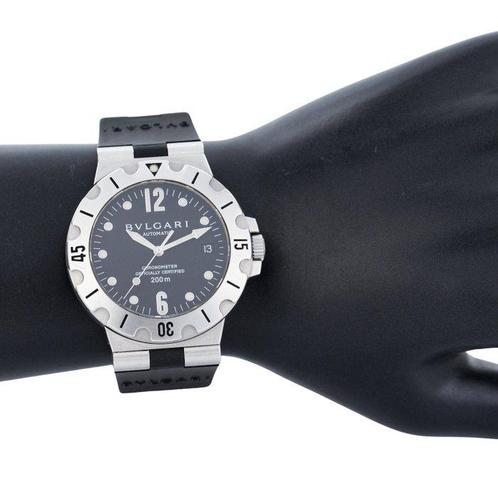 Bvlgari - Diagono - Zonder Minimumprijs - SD38S - Heren -, Sieraden, Tassen en Uiterlijk, Horloges | Heren