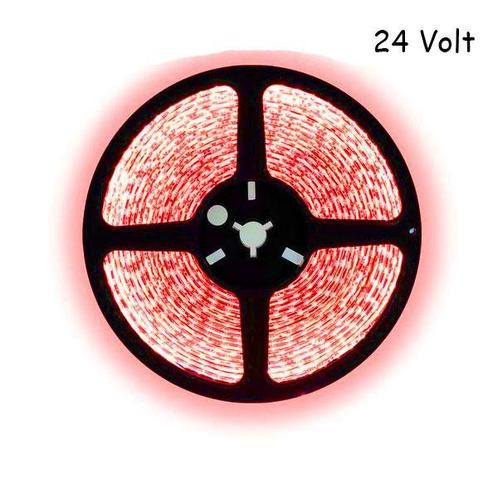 5 meter rood led strip - 60Leds/m - 24V, Auto-onderdelen, Verlichting, Ophalen of Verzenden