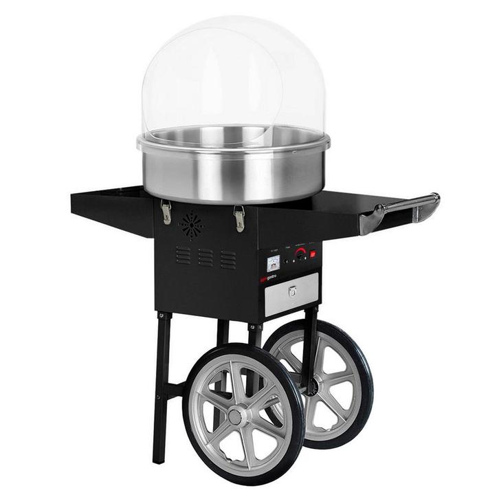 GGM Gastro | Suikerspinmachine - Ø 520mm - 1,08 kW - Zwart -, Zakelijke goederen, Horeca | Keukenapparatuur, Nieuw in verpakking