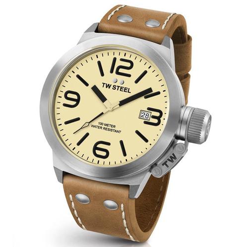 TW Steel CS11 Canteen Horloge 45mm, Sieraden, Tassen en Uiterlijk, Horloges | Heren, Verzenden