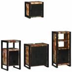 vidaXL Badkamermeubelset met plank 4 pcs Multikleur 55 x 35, Huis en Inrichting, Verzenden, Nieuw
