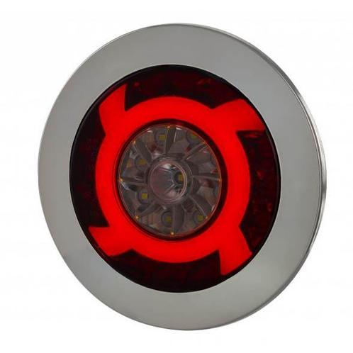 Horpol LED Achterlicht Chroom Lucy 122mm LZD 2425, Auto-onderdelen, Verlichting, Nieuw, Ophalen of Verzenden