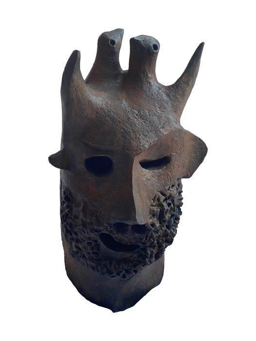 Juan García Ripollés (1932) - sculptuur, Busto Bifronte - 60, Antiek en Kunst, Antiek | Overige Antiek