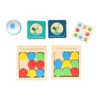 Nieuw Houten Schuifpuzzel Duel met Bel Spel, Ophalen of Verzenden, Nieuw