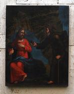Jacopo Vignali (XVII), Seguace - Gesù la prima tentazione, Antiek en Kunst, Kunst | Schilderijen | Klassiek