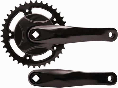 Kgs Crankstel 38t 152 Mm Zwart, Fietsen en Brommers, Fietsaccessoires | Overige Fietsaccessoires, Zo goed als nieuw, Ophalen of Verzenden