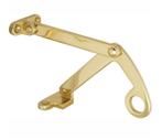 Combi uitzetter Elegant 125mm messing ongelakt, Nieuw