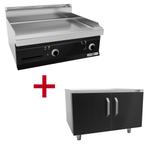 GGM Gastro | Elektrische bakplaat - 7,1 kW - Glad - incl. |, Verzenden, Nieuw