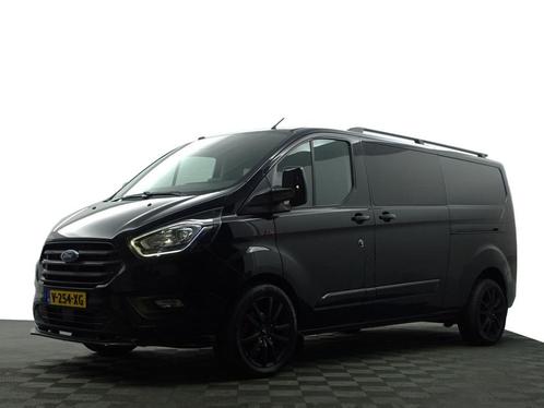 Ford Transit Custom 300 2.0 TDCI L2 ST Line Aut-, Auto's, Bestelauto's, Dealer onderhouden, Lease, Zwart, Automaat, Overige kleuren