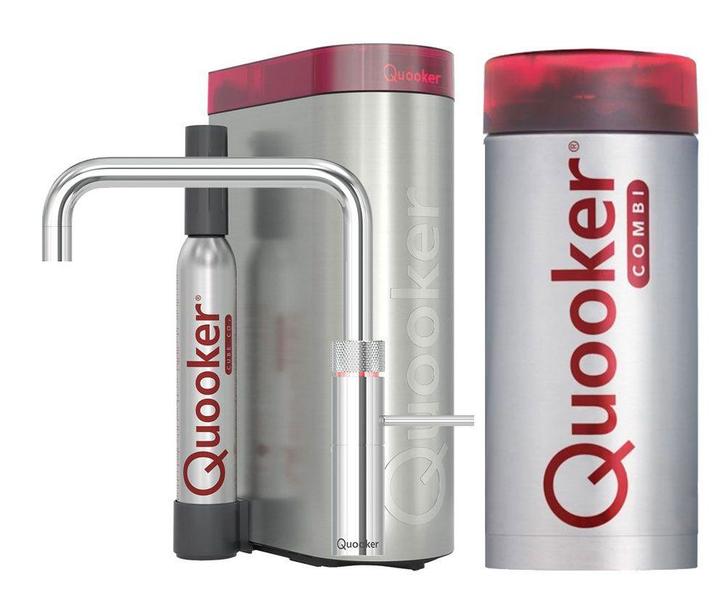 €2256 QUOOKER COMBI+ FLEX FUSION SQUARE CHROOM & CUBE, Huis en Inrichting, Keuken | Keukenbenodigdheden, Ophalen of Verzenden