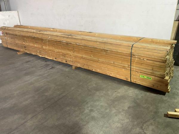 Veiling - 6x Vuren balk 540x12x3,8 cm, Doe-het-zelf en Verbouw, Hout en Planken, Nieuw