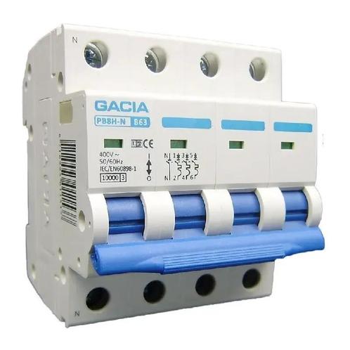 GACIA installatieautomaat 3P+N C25A (traag), Doe-het-zelf en Verbouw, Elektra en Kabels, Overige typen, Nieuw, Verzenden