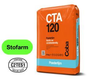 Coba CTA 120 Vocht- & vorstbestendig poederlijm 25KG, Doe-het-zelf en Verbouw, Tegels, Nieuw