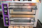 Pizza Oven 4+4, Digitaal, 380Volt, Witgoed en Apparatuur, Ovens, Gebruikt
