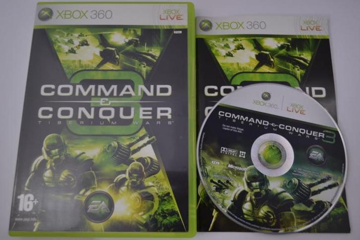 Command and Conquer 3 - Tiberium Wars (360), Spelcomputers en Games, Games | Xbox 360, 1 speler, Zo goed als nieuw, Verzenden