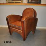 Schapenleren banken en fauteuils, Zo goed als nieuw, Leer