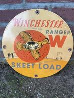 Winchester Ranger W – Skeet Load – Rond emaille reclamebord, Antiek en Kunst