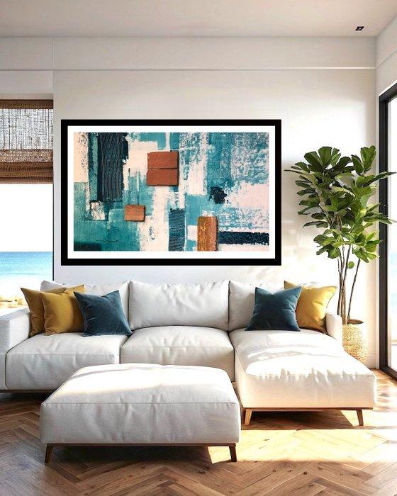 Dam Domido - Réfractaires - ONE OF A KIND - ABSTRACT HAND, Antiek en Kunst, Kunst | Schilderijen | Modern