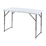 Tuintafel Adelfia klaptafel verstelbaar 120x60x54/74/90 cm w, Caravans en Kamperen, Verzenden, Nieuw
