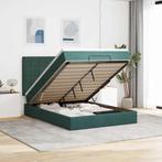 vidaXL Ottoman bed met matrassen 140x200cm fluweel, Huis en Inrichting, Slaapkamer | Bedden, Verzenden, 140 cm, 200 cm, Stof