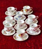 Voor 9 personen - Koffie- en theeservies (18) - Porselein -