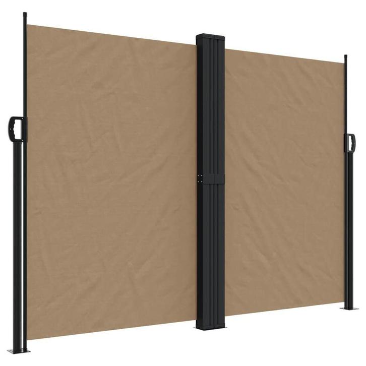 Balkonscherm Taupe 10m - OP=OP! Super Deal, Tuin en Terras, Tuinschermen, Nieuw, Staal, 150 tot 200 cm, 200 cm of meer, Ophalen of Verzenden