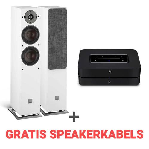 Dali Combi Deal Oberon 5 + Bleusound Powernode N330, Audio, Tv en Foto, Luidsprekers, Front, Rear of Stereo speakers, Nieuw, Overige merken