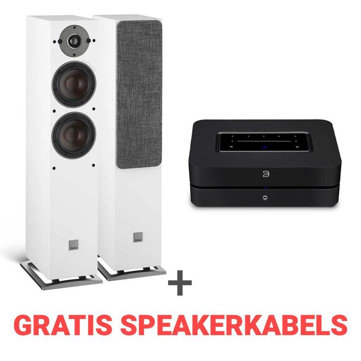 Dali Combi Deal Oberon 5 + Bleusound Powernode N330, Audio, Tv en Foto, Luidsprekers, Front, Rear of Stereo speakers, Nieuw, Overige merken