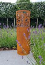 Kaarsenhouder - Glas, IJzer - candlestick - column
