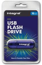 Integral Integral - Evo USB 2.0 stick - 16 GB, Ophalen of Verzenden