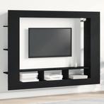 vidaXL TV-kast Zwart eiken 152 x 22 x 113 cm Bewerkt hout, Verzenden, Nieuw, Overige houtsoorten, 100 tot 150 cm