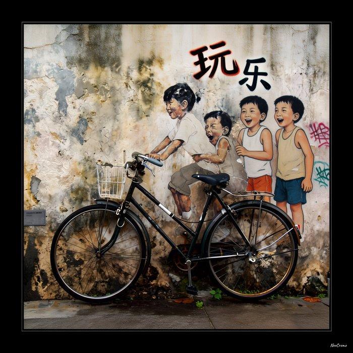 NeoCromo - Loving Bicycle Limited Edition, Antiek en Kunst, Kunst | Designobjecten