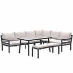 Garden Impressions Markus lounge dining set 4-delig - desert, Verzenden, Nieuw
