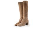 Linea Zeta Laarzen in maat 40 Bruin | 10% extra korting, Kleding | Dames, Schoenen, Hoge laarzen, Bruin, Verzenden, Zo goed als nieuw