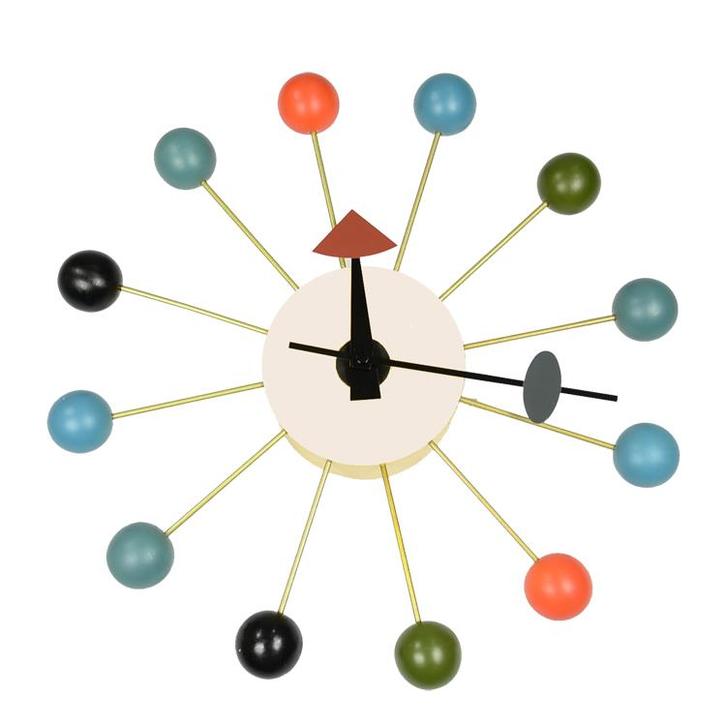 Ball Klok Classic Wandklok, Huis en Inrichting, Woonaccessoires | Klokken, Verzenden