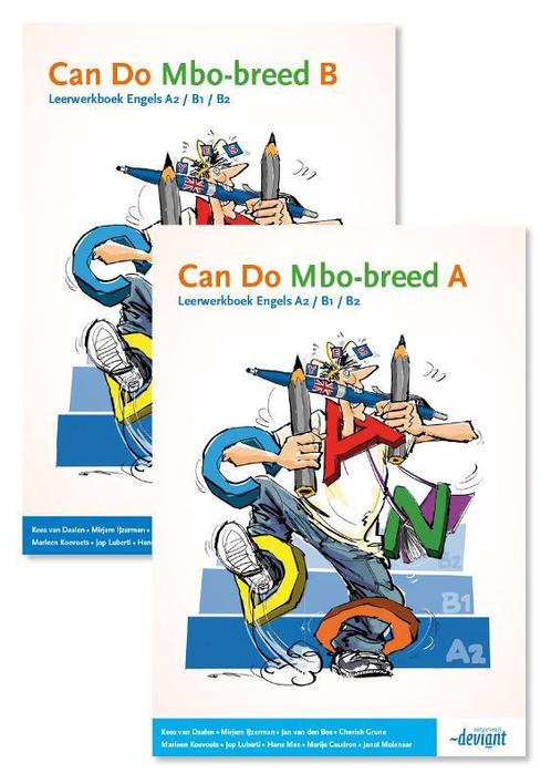 Can Do mbo breed A  B 9789491699009, Boeken, Schoolboeken, Zo goed als nieuw, Verzenden
