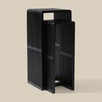 *WOONWINKEL* Zuilen Set Teak Latjes Zwart, Verzenden, Nieuw